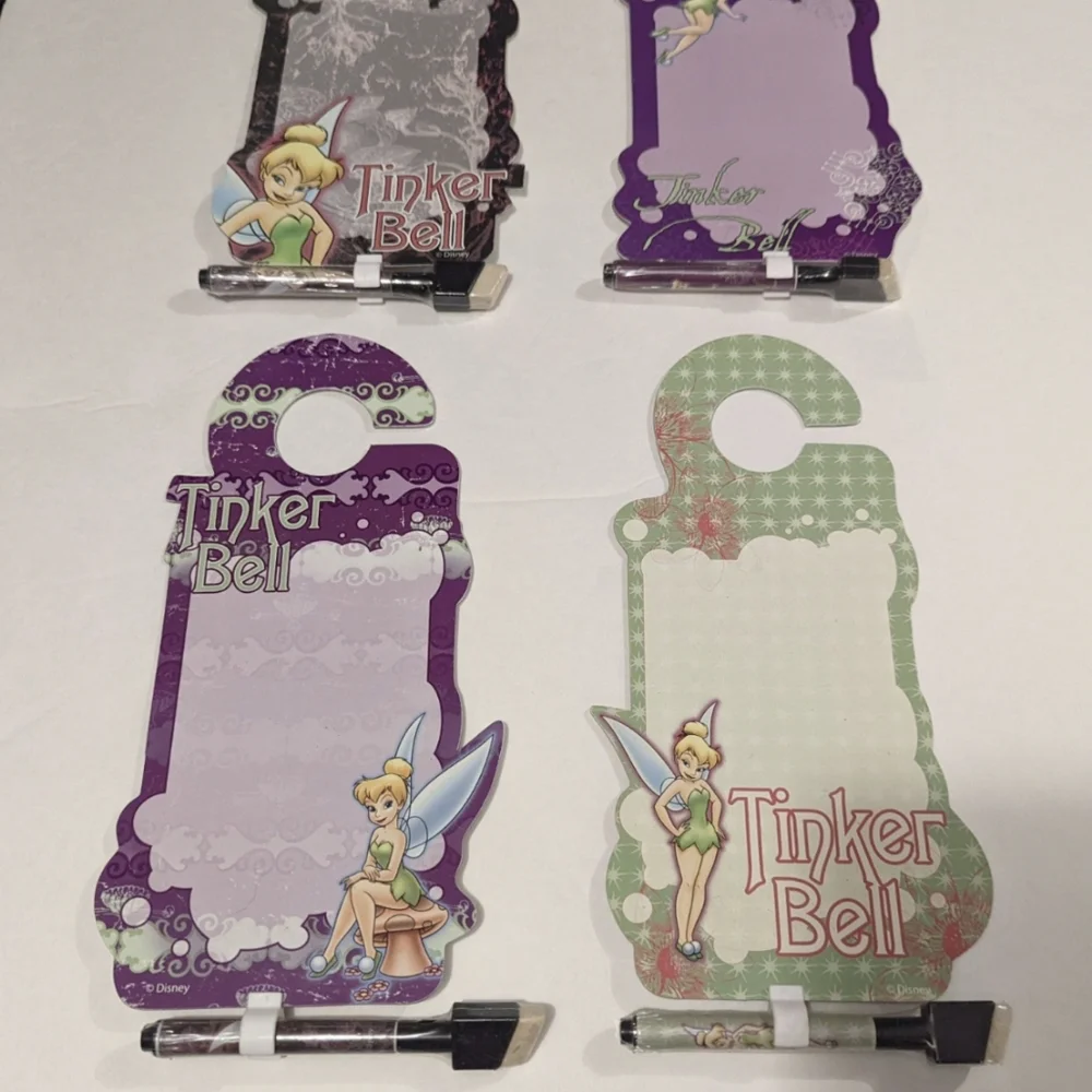 WHOLESALE LOT 49 pcs Tinkerbell Dry Erase Board Door Hang NewMeasures 5